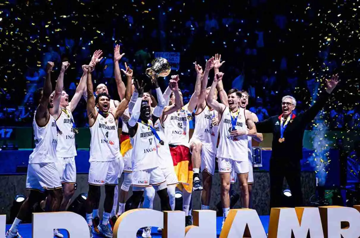 Germany Defeats Serbia to Win 2023 World Championship, Dennis Schröder ...