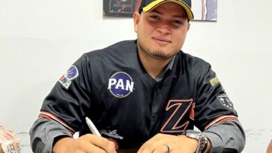 Photo of Águilas anunció la firma de Yohendry Sánchez