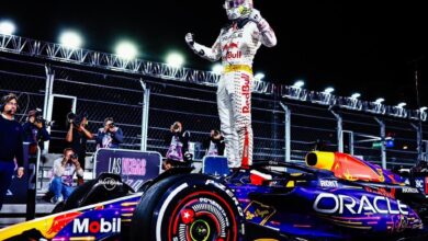 Photo of Verstappen triunfó en Las Vegas y Pérez aseguró el subcampeonato