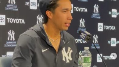 Oswaldo Cabrera declaró en Yankee Stadium