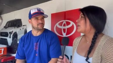 Luis Torrens conversó con Marxis Lozada en Citi Field