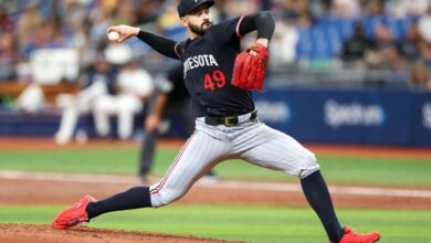 Pablo López tiró siete innings y totalizó nueve ponches en Tropicana Field