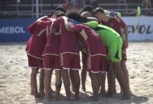 Venezuela entrena en La Guaira