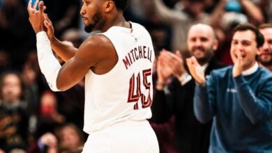 Donovan Mitchell es un jugador de Cavaliers de Cleveland