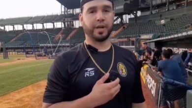 Eugenio Suárez es un jugador de Leones del Caracas