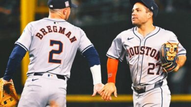 José Altuve (derecha) y Alex Bregman (izquierda) guardan una gran amistad