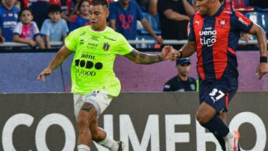 MOnagas SC perdió ante Cerro Porteño en el estadio la Nueva Olla