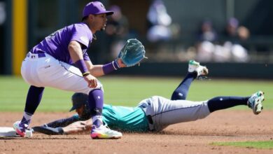 Ezequiel Tovar es el campocorto de Rockies de Colorado