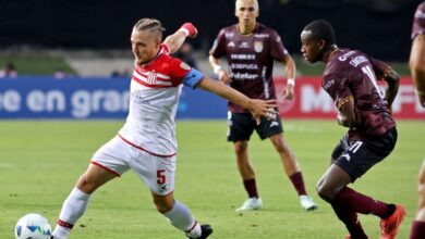 Carabobo FC perdió ante Estudiantes de La Plata en el estadio Misel Delgado de Valencia