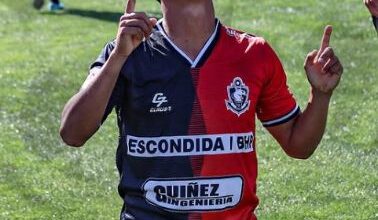 José Bandez anotó para CD Antofagasta en el estadio Municipal de La Pintana