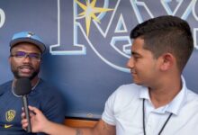 Andruw Monasterio es un utility de Cerveceros de Milwaukee