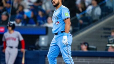 Anthony Santander disparó su cuarto jonrón en el Rogers Centre