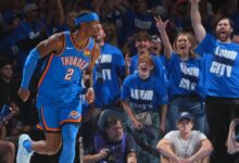 Shai Gilgeous-Alexander fue la figura del Thunder en el Paycom Center