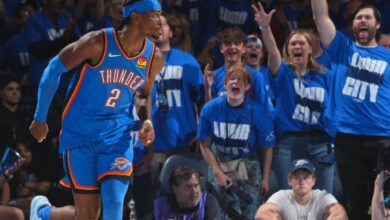 Shai Gilgeous-Alexander fue la figura del Thunder en el Paycom Center
