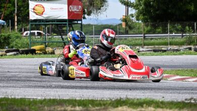 Molero y otros corredores compiten en la temporada 2025 de kárting nacional