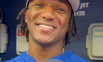 Luisángel Acuña es un infielder de Mets de Nueva Yotk