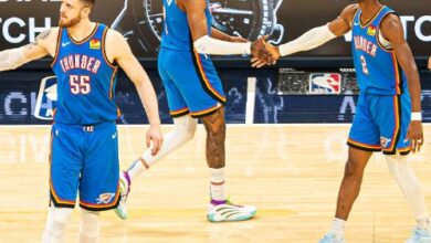 Shail Gilegous-Alexander (derecha) fue la clave del lauro del Thunder en el cuarto duelo de la Gran Final