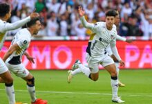 Gabriel Villamil anotó uno de los goles de LDU de Quito frente a Botafogo