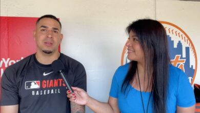 José Buttó y Marxis Lozada conversaron en Citi Field