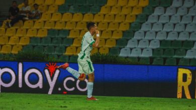 Leonardo Flores marcó un golazo para darle la victoria a Atlético Bucaramanga