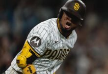 Luis Arráez es un jugador de Padres de San Diego