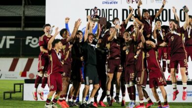 Tras consagrarse en el Torneo de Desarrollo CONMEBOL–UEFA, Venezuela disputará topes de fogueo previo al Mundial Sub 17