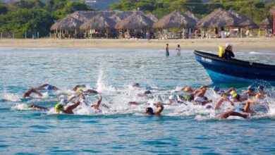 Los nadadores mostraron su talent en la justa de aguas abiertas en Puerto Cabello