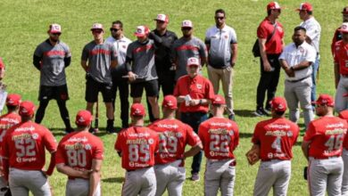 Cardenales de Lara entrenó en Barquisimeto