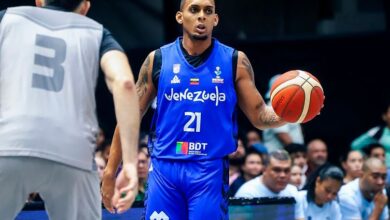 Franger Pirela jugó con la selección de Venezuela en la AmeriCup