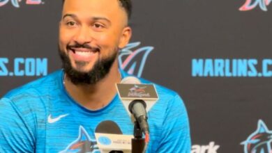 Sandy Alcántara es un lanzador dominicano de Marlins de Miami