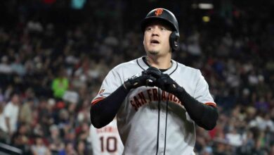 Wilmer Flores suma 16 jonrones en esta campaña