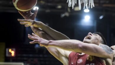 Ángel Galaviz jugó con Leones de Quilpué en la reciente fecha de la LNB Chile