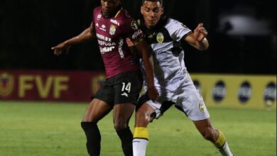 Carabobo FC y Deportivo Táchira empataron en el estadio Misael Delgado de Valencia