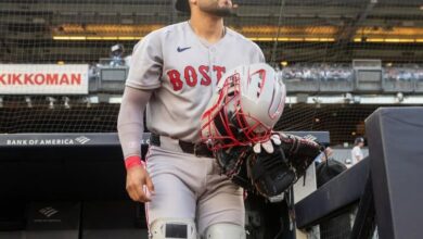 Carlos Narváez es el cátcher de Medias Rojas de Boston