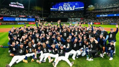 Marineros de Seattle celebró su clasificación en el T-Mobile Park
