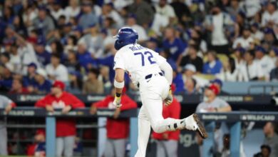 Miguel Rojas conectó el hit importante para Dodgers en el cotejo