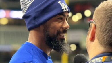 Teóscar Hernández es un jugador de Dodgers de Los Ángeles