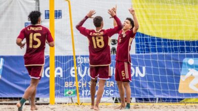 Venezuela batió a Colombia en sub 20