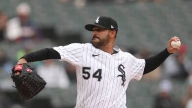 Martín Pérez lanzó para Medias Blancas de Chicago en 2025