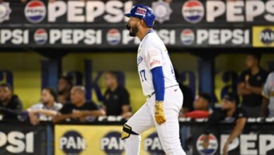 Luis Sardiñas sacó la bola para darle el triunfo a Magallanes sobre Caracas en Valencia