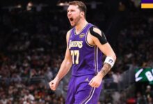 Luka Doncic fue la figura de Lakers ena casa de Bucks