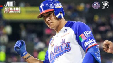 Jadher Areinamo fue el mejor pelotero de la semana