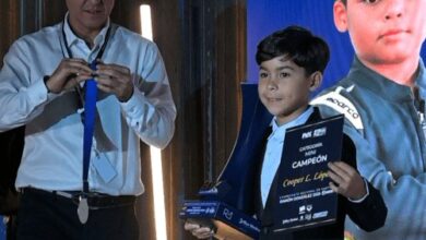 Cooper Lorenzo López fue uno de los pilotos premiados por su actuación en la temporada 2025 del karting nacional
