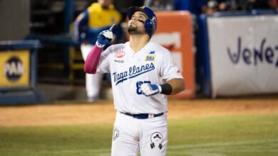 Eliézer Alfonzo Jr. llegó a cinco jonrones en esta campaña con Magallanes