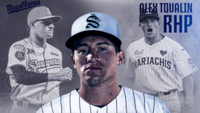 Alexandro "Alex" Tovalin pertenece al staff de pitcheo de Navegantes del Magallanes
