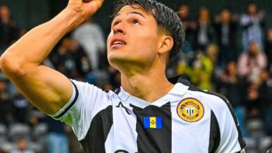 Jesús Ramírez fue el gran referente ofensivo de Nacional en el empate 3-3 con Santa Clara