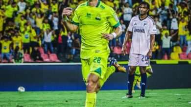 Leonardo Flores marcó un golazo para Atlético Bucaramanga
