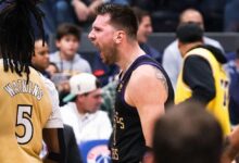 Luka Doncic fue la figura de Lakers, tras completar una triple decena