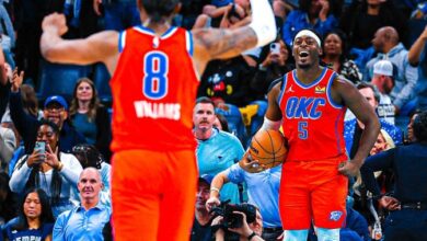 Thunder de Oklahoma City remontó para mantener viva su racha de lauros