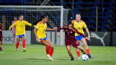Venezuela perdió ante Colombia y es colista de la tabla en el Hexagonal Final